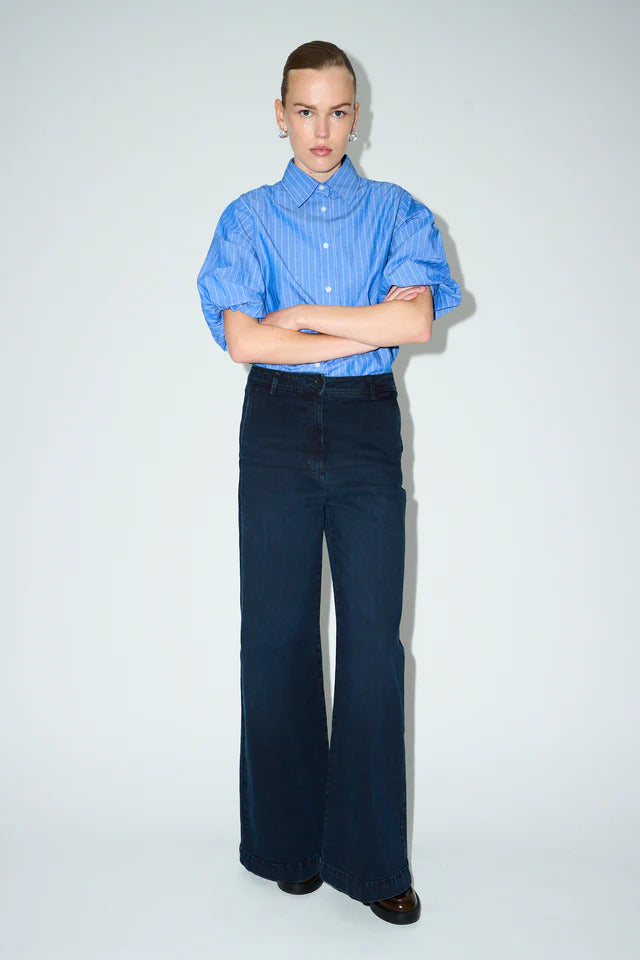 Ellen French Jeans Wash Austin Heritage  Denim Blue