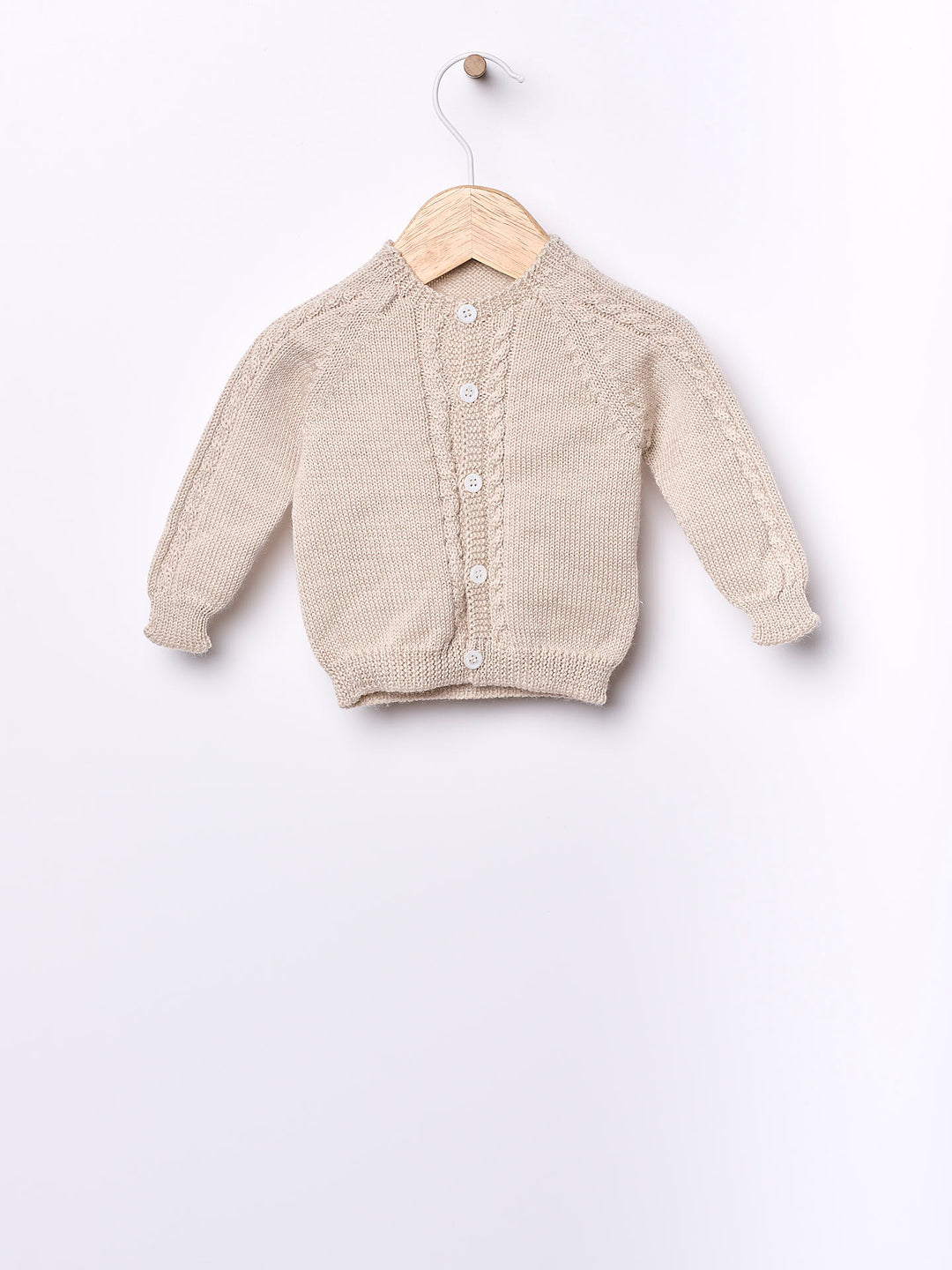 Casaco dec.redondo  Beje