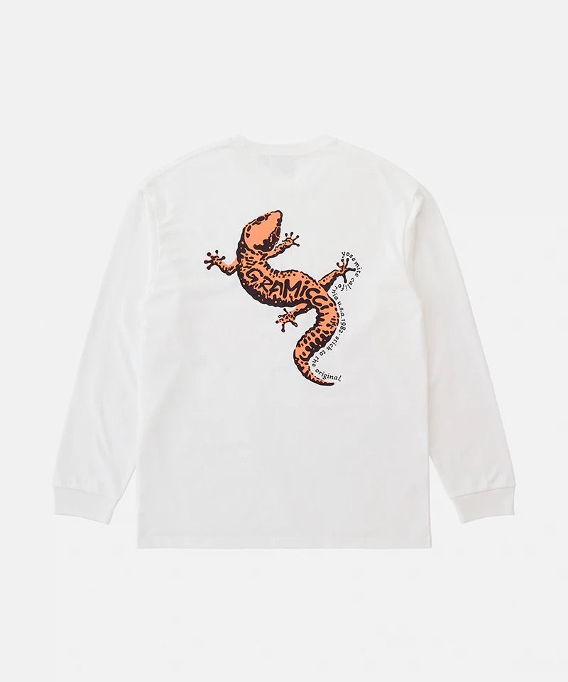 GECKO L/S TEE White