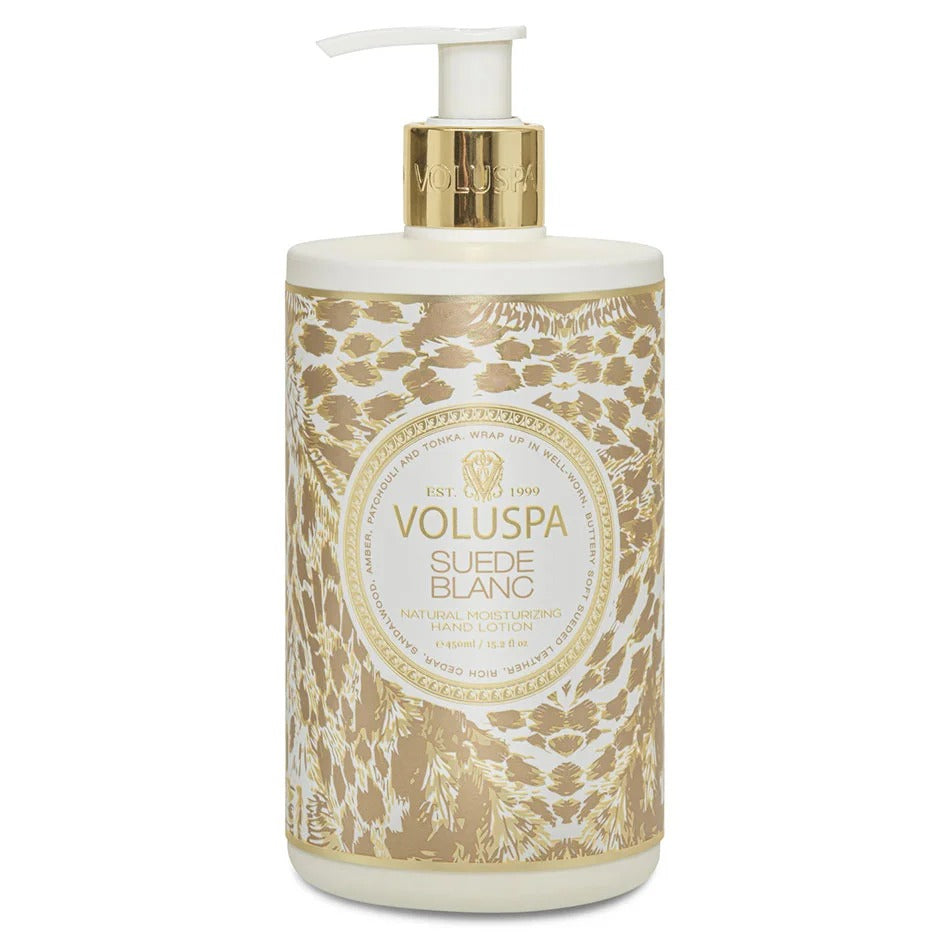 HAND LOTION 450ML Suede Blanc