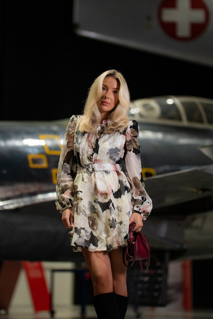 ORGANZA MINI DRESS  Fluid