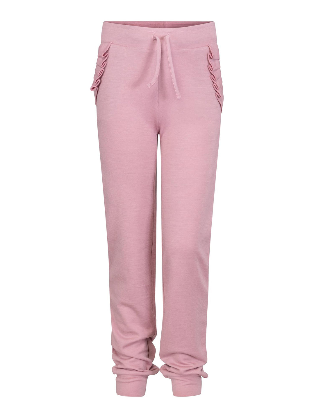 Nanna bukse i merinoull og bambus  Light Mauve