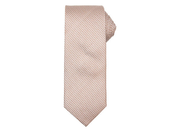 Santi silkeslips 7 cm Beige