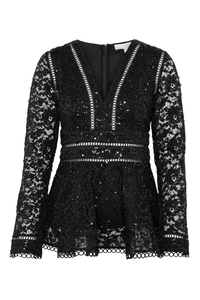 Ellie top  Black Lace
