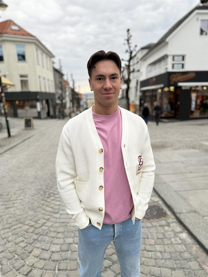 Le Cardigan Monogramme  Cream