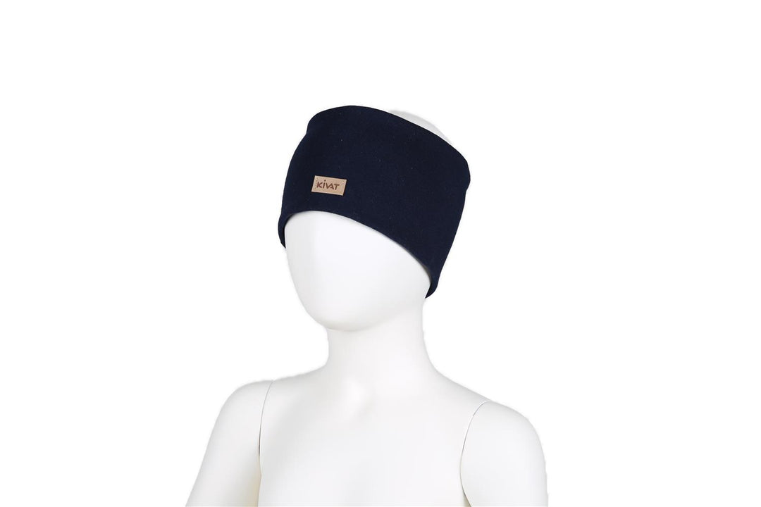 HEADBAND, KIVAT-LOGO Blå