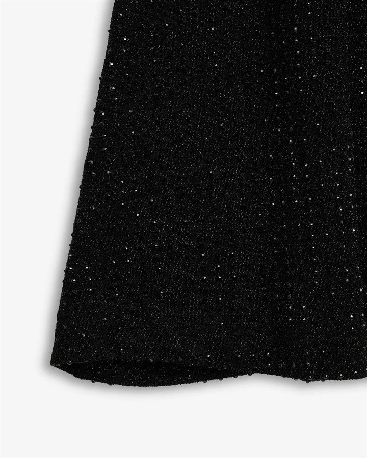 LUXE SEQUIN SKIRT  Black