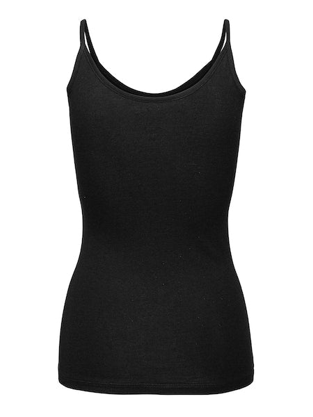 WMN SINGLET Black
