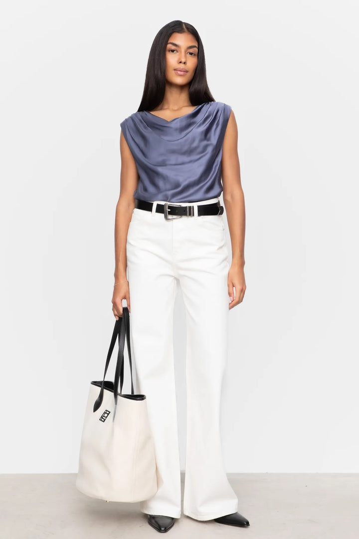 Haidi Top  Mid Blue