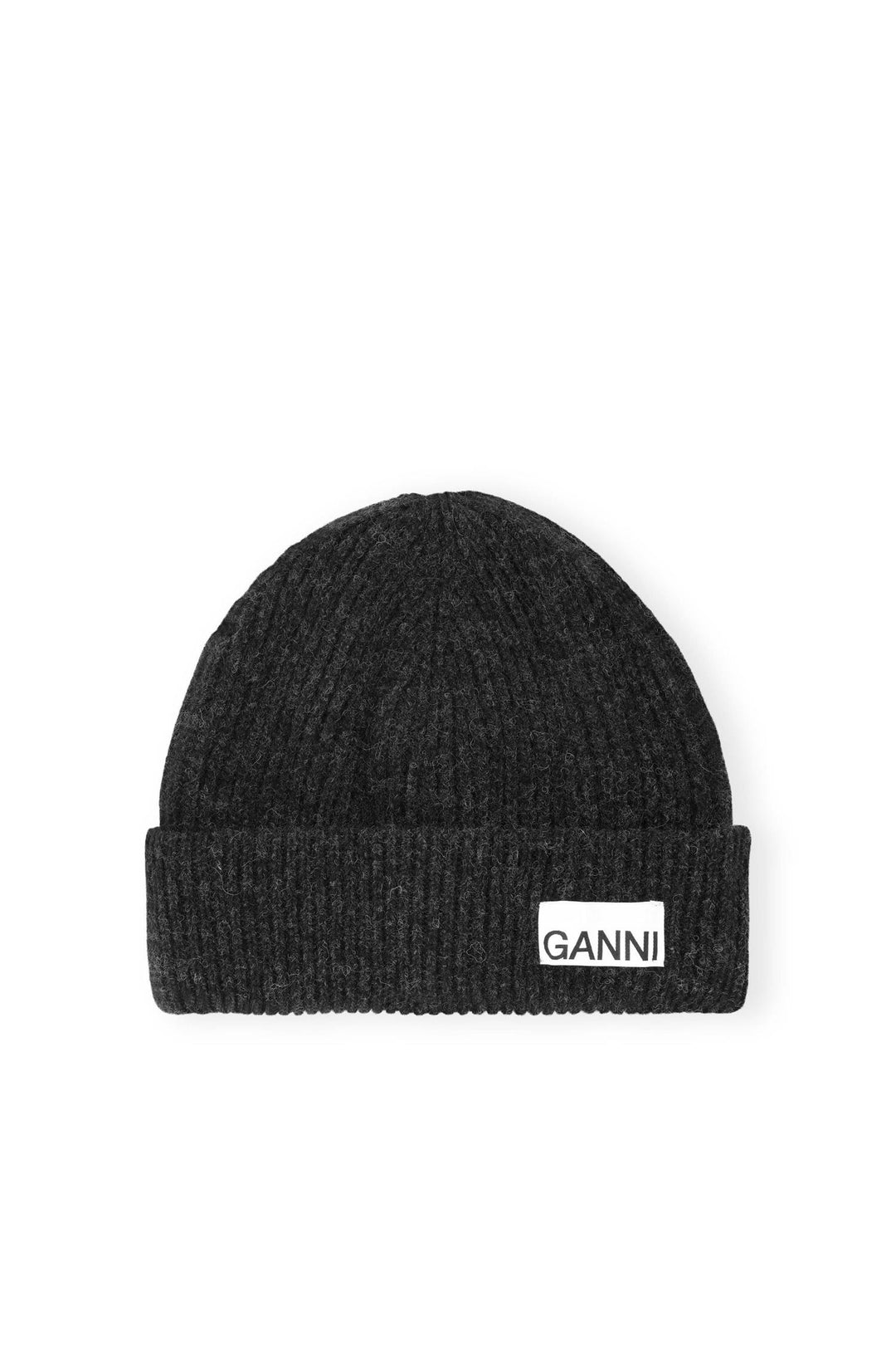 Light Structured Rib Knit Beanie Phantom