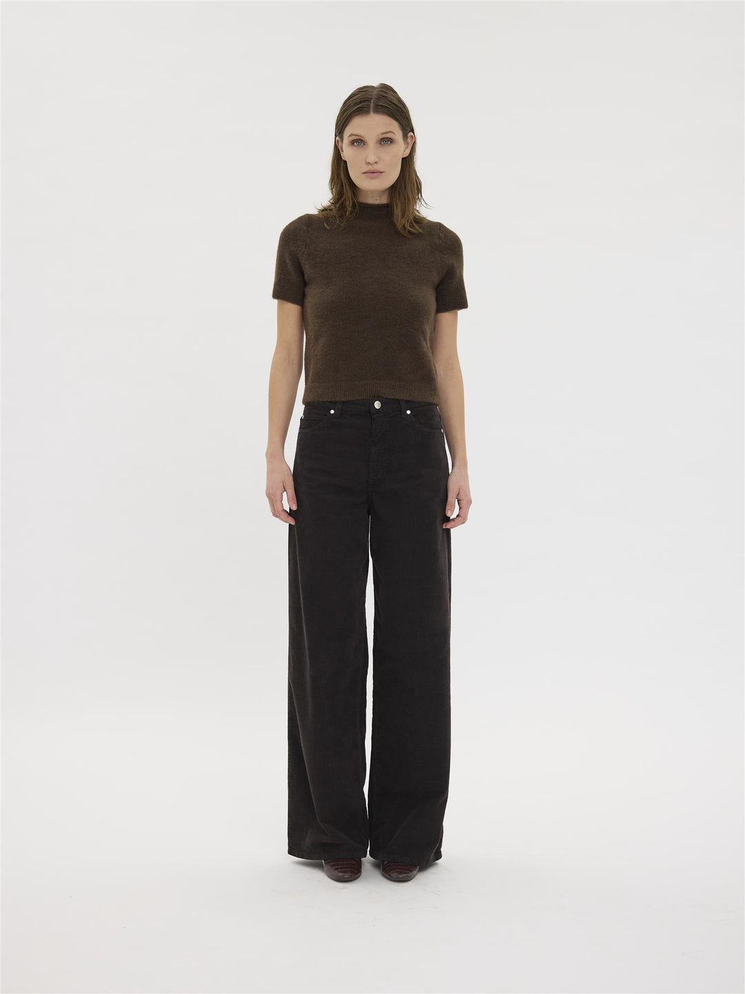 Abbyfv 393 Dark Coffee Corduroy