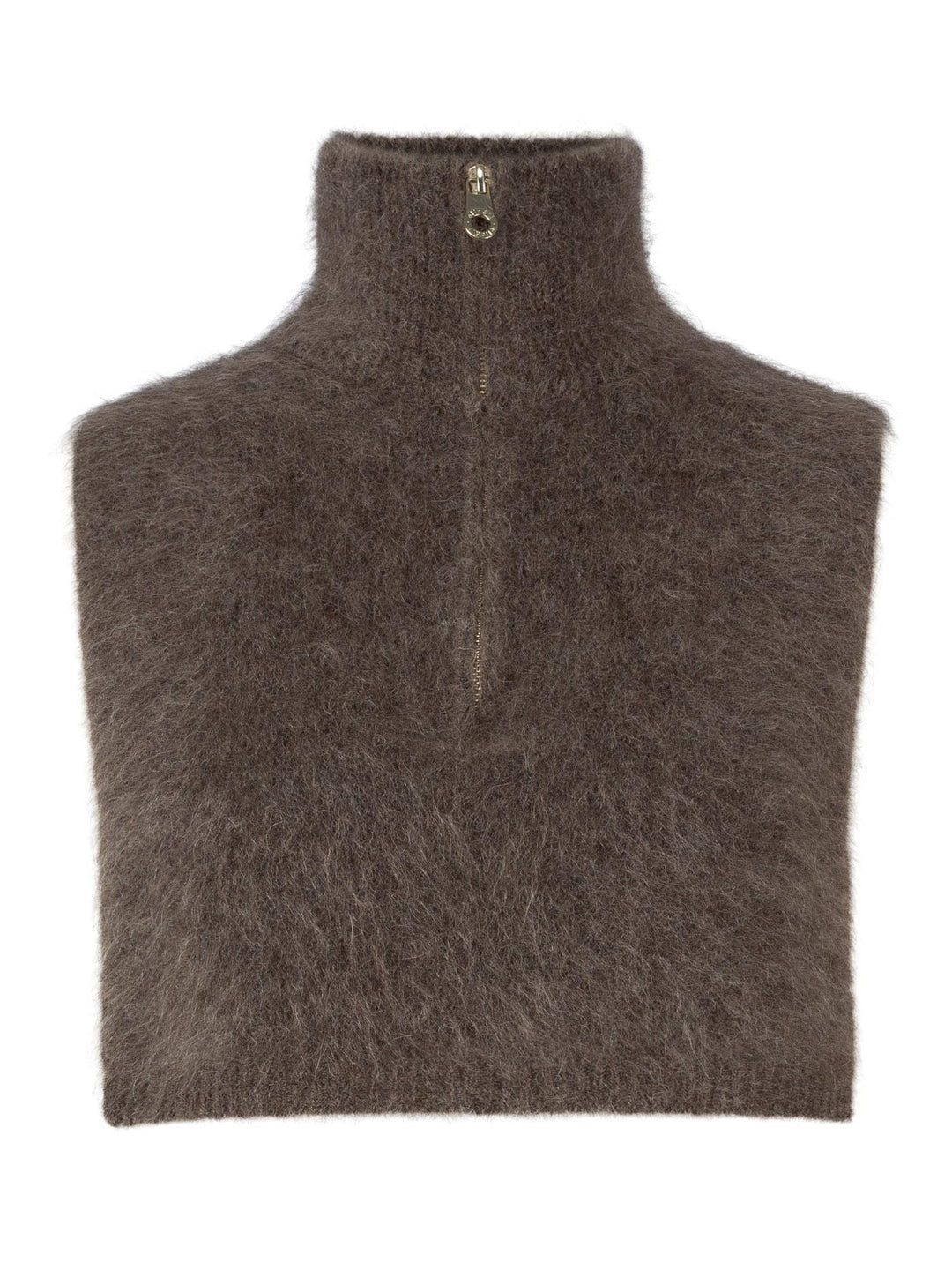 Belinda chunky high neck Brown