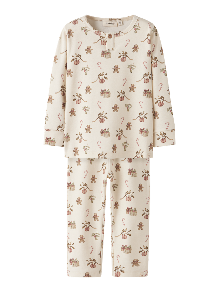 NMNLAYO GIT LS NIGHTSET LIL  Offwhite
