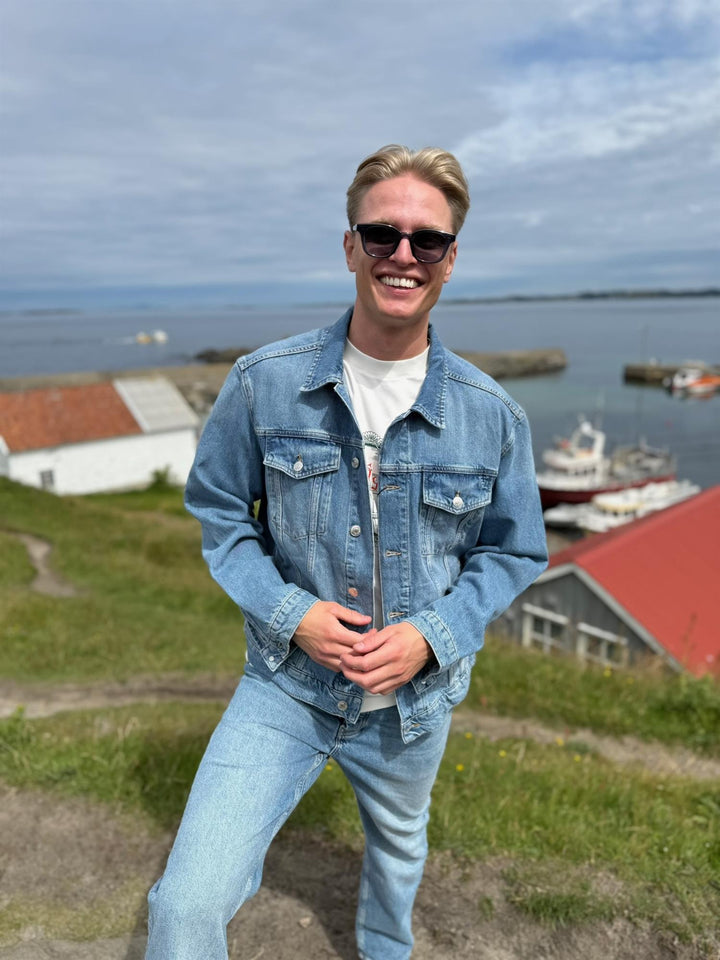 M Denim Jacket  Lt. Blue