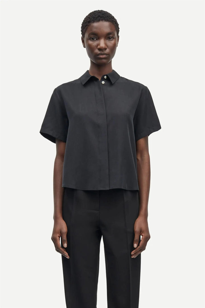 Mina ss shirt 14028  Black