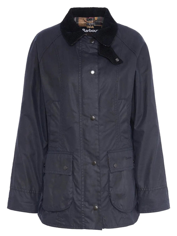 Beadnell Wax Jacket  Navy