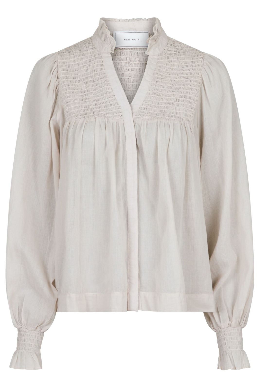 JILL S VOILE BLOUSE  Ivory
