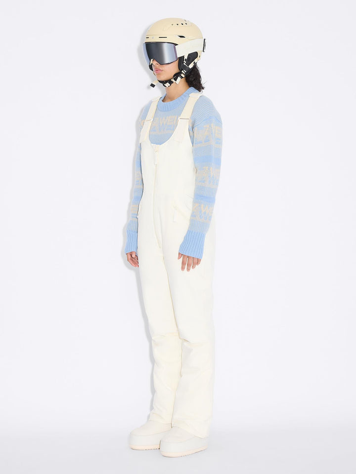 W Tryvann Bib Trousers 25-04_ski  Ecru