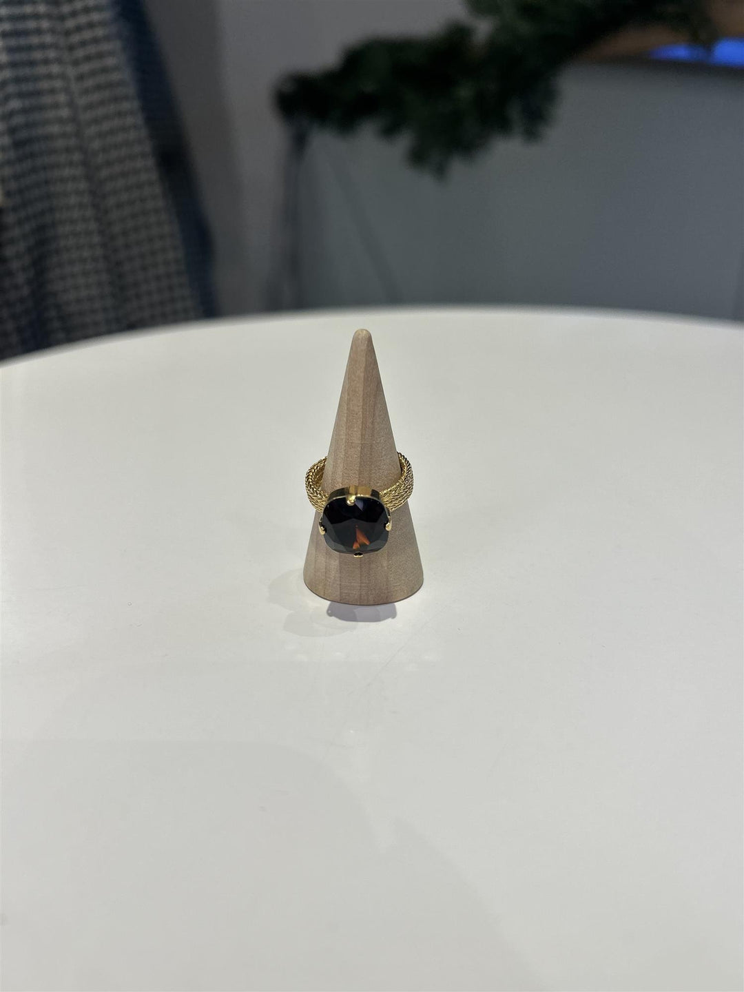 Bliss ring Smoked Topaz