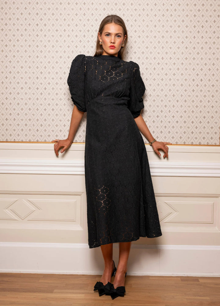Dakota Dress  Black Lace