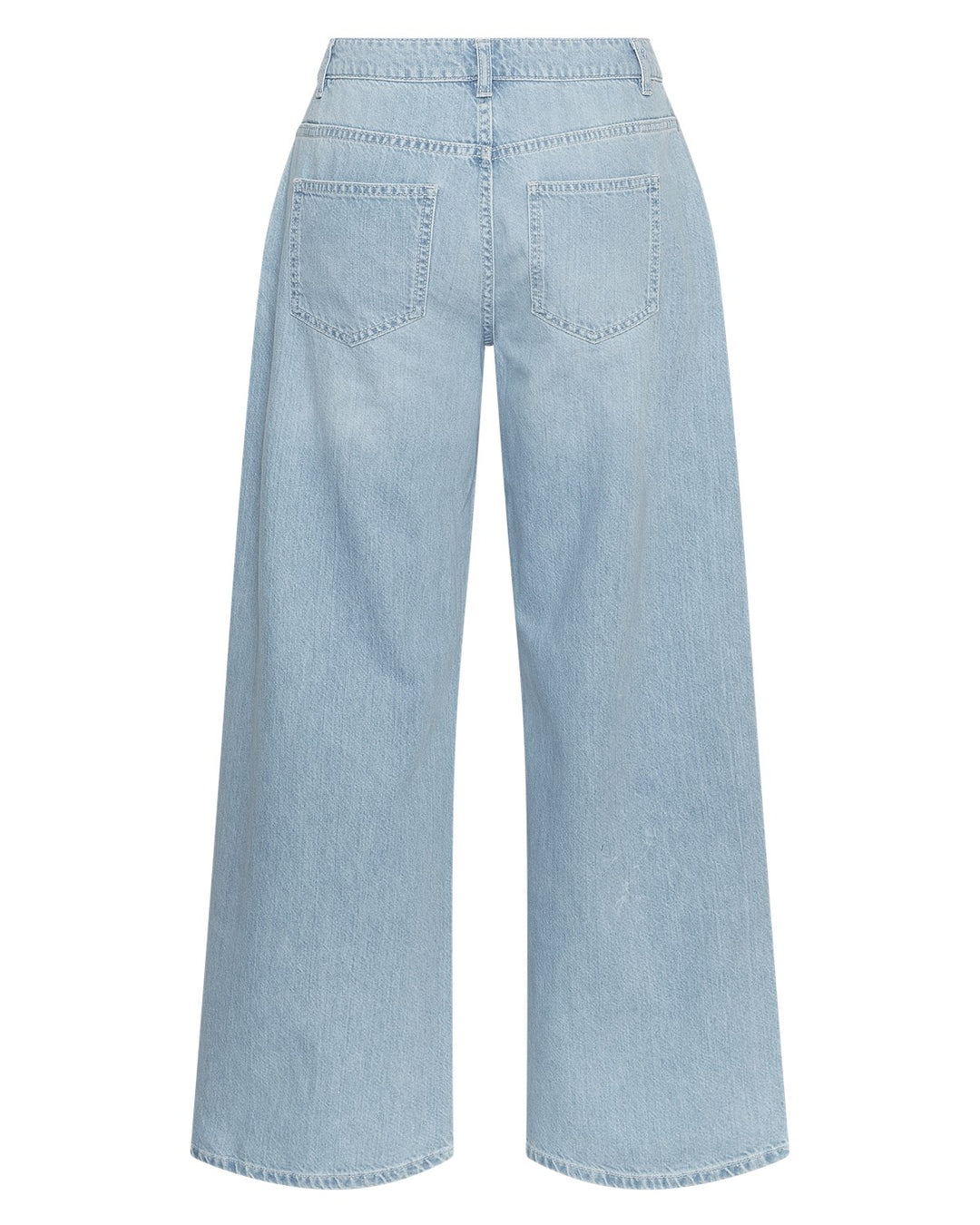 MSCHIngrid Lis HW Wide Jeans  Light Blue Wash