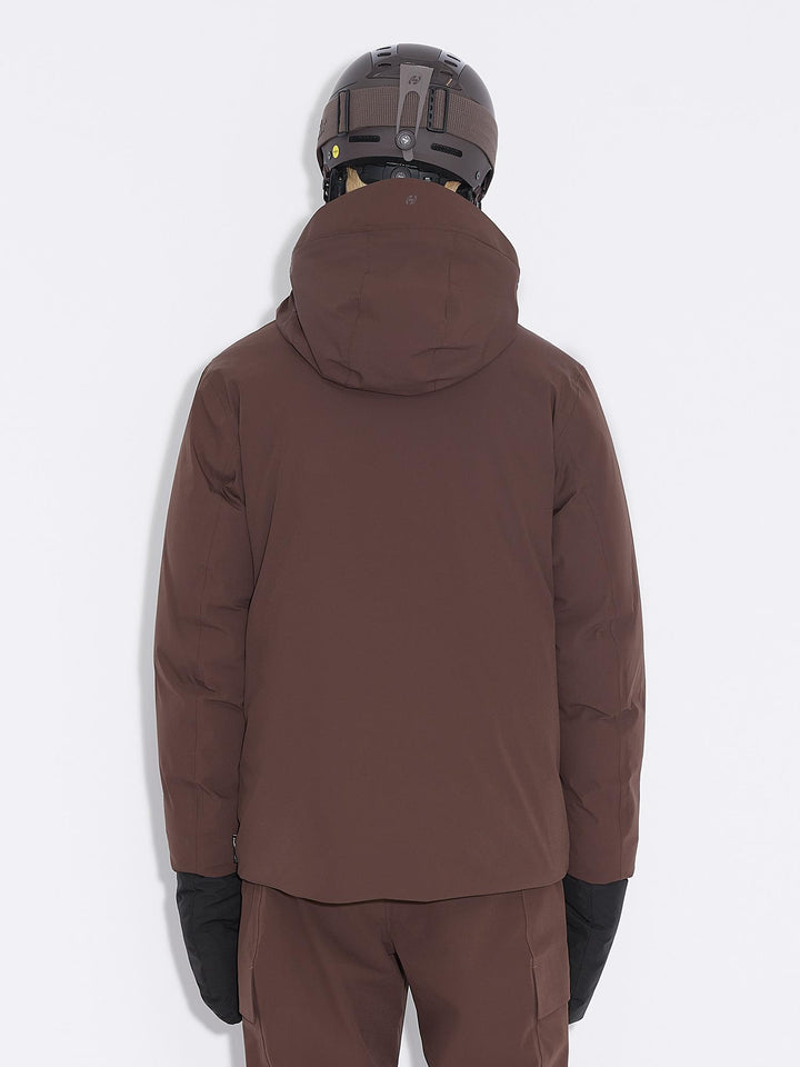 M Tryvann Down Jacket 25-04_ski  Dk. Brown