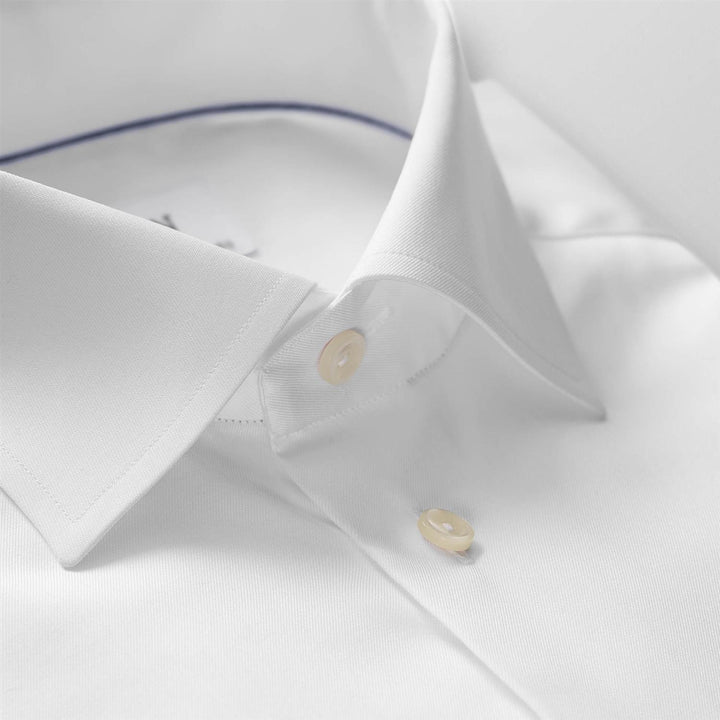 Signature Twill Shirt - Super Slim  White