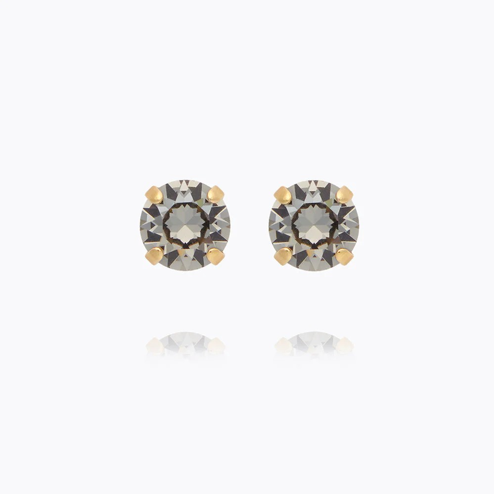 CLASSIC STUD EARRING Greige