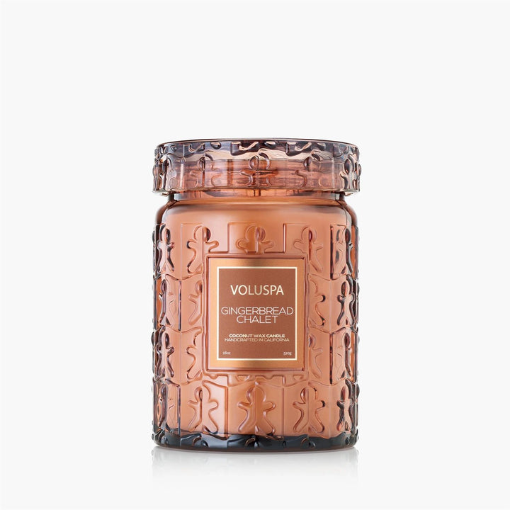 LARGE JAR 100 T  Gingerbread Chalet