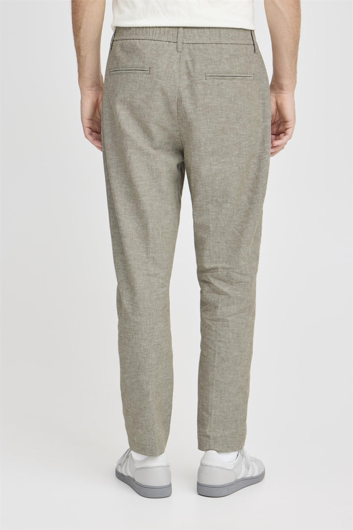 MARC 0144  linen mix pants  Mermaid Melange