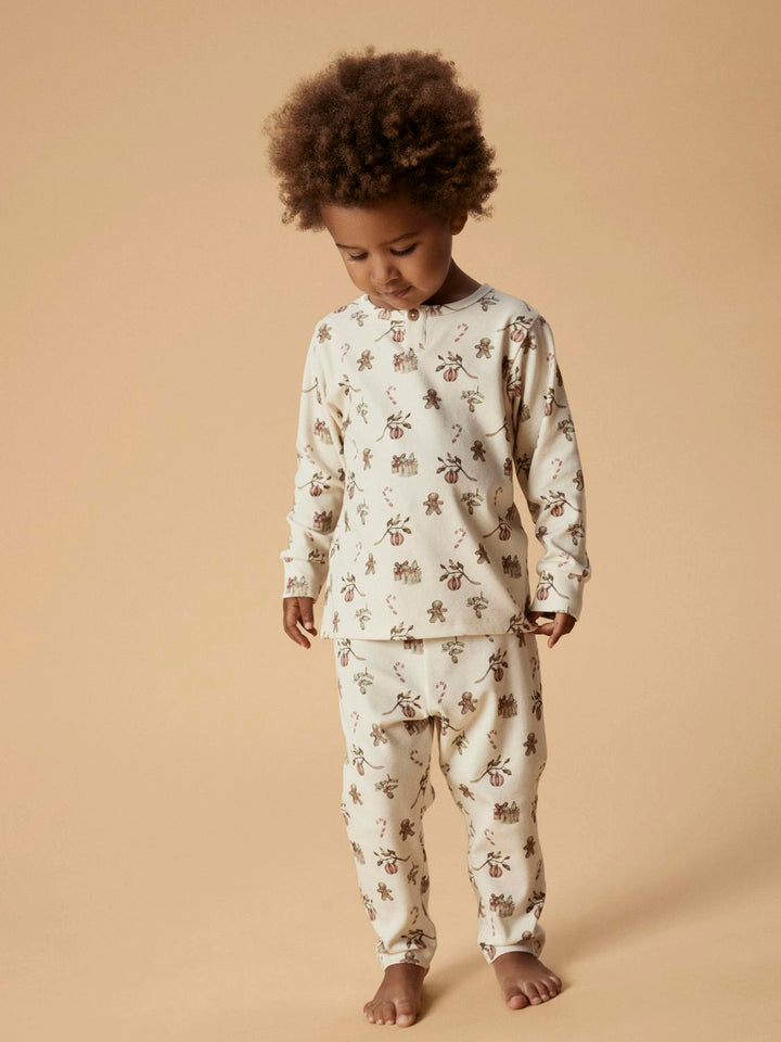 NMNLAYO GIT LS NIGHTSET LIL  Offwhite