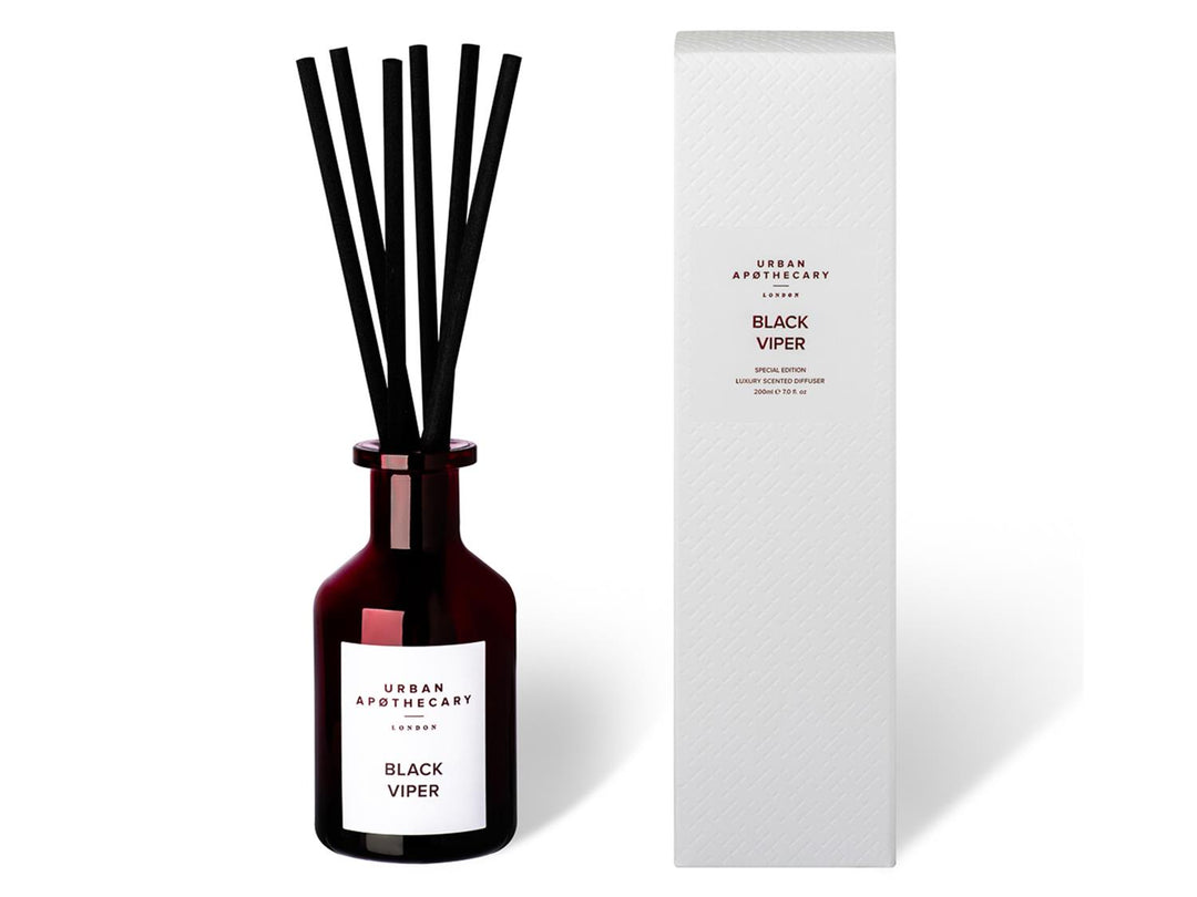 RED GLASS DIFFUSER Black Viper
