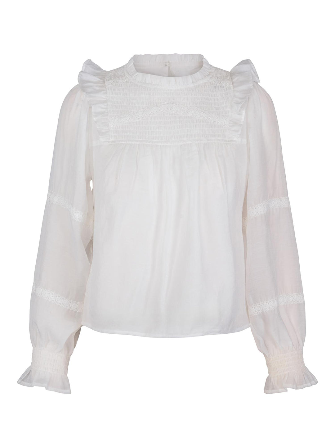 Saga bluse White