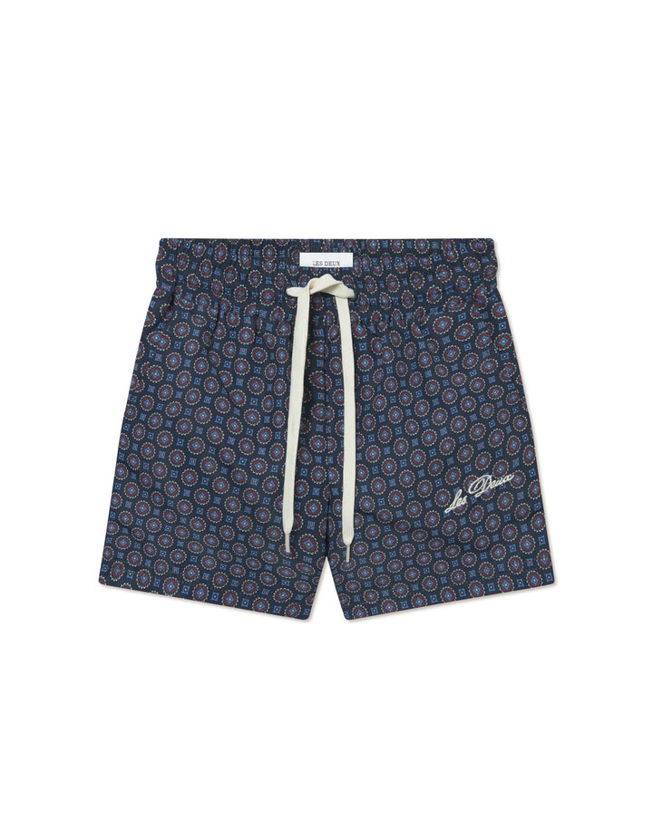 Stan Ornament AOP Swim Shorts Kids  Dark Navy