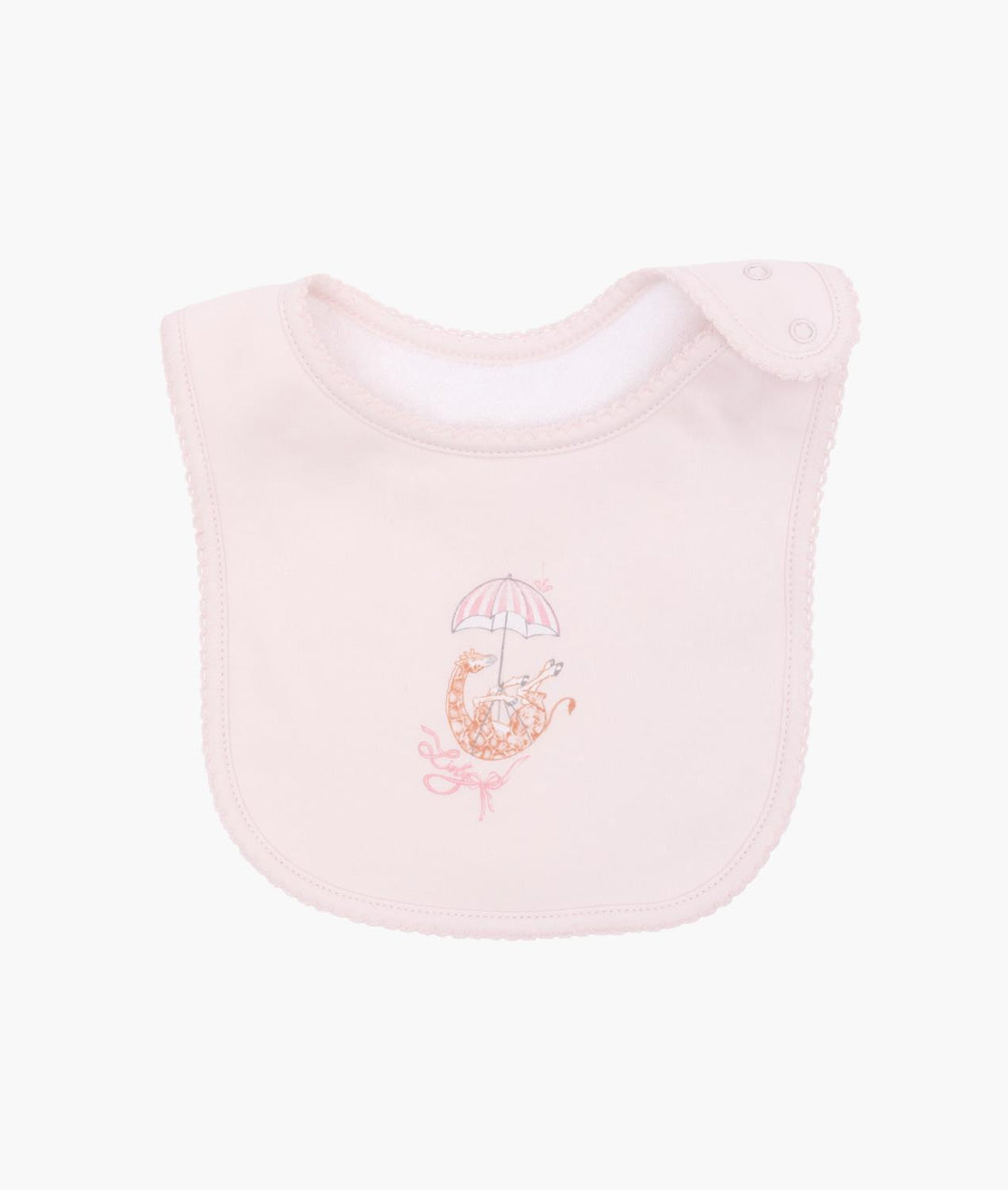 GIRAFFE BIB Pink