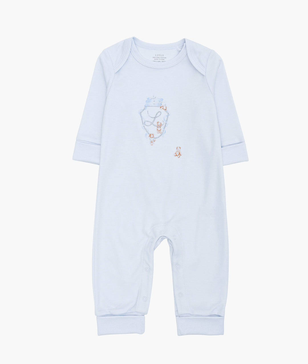 Teddy Tay Cover Footie Blue