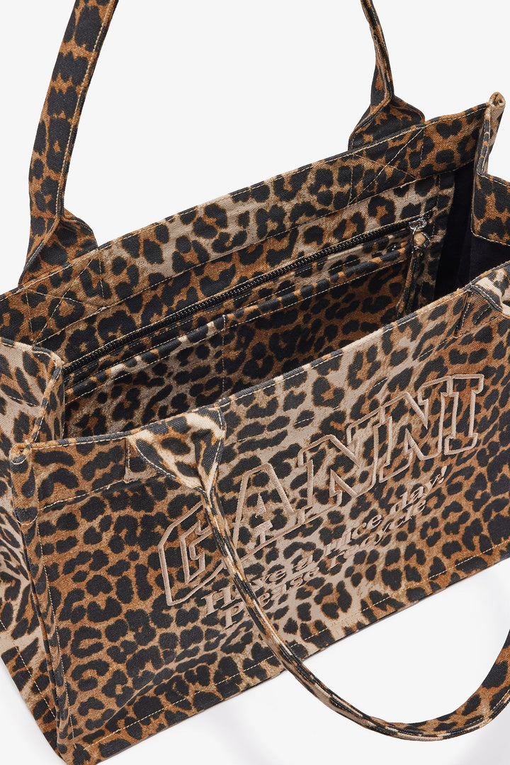 LARGE EASY SHOPPER  Leopard