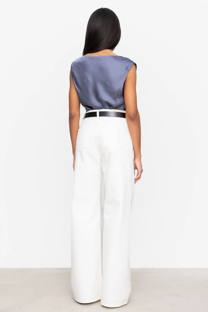 Haidi Top  Mid Blue