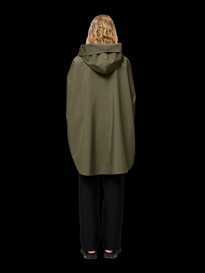 Bergen poncho  Grape Leaf
