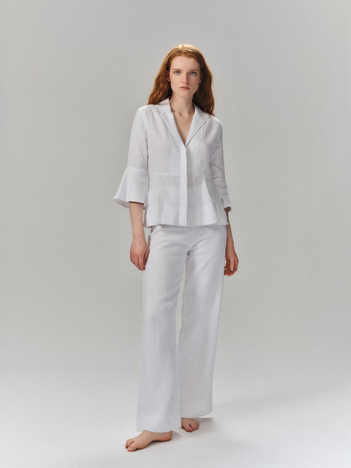 Guro linen shirt  White