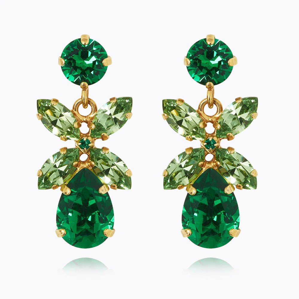 MINI DIONE EARRINGS Majestic Green Combo
