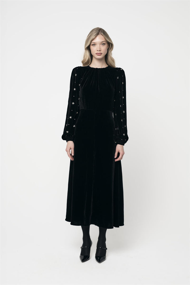 AVA EMBELLISHED  Black