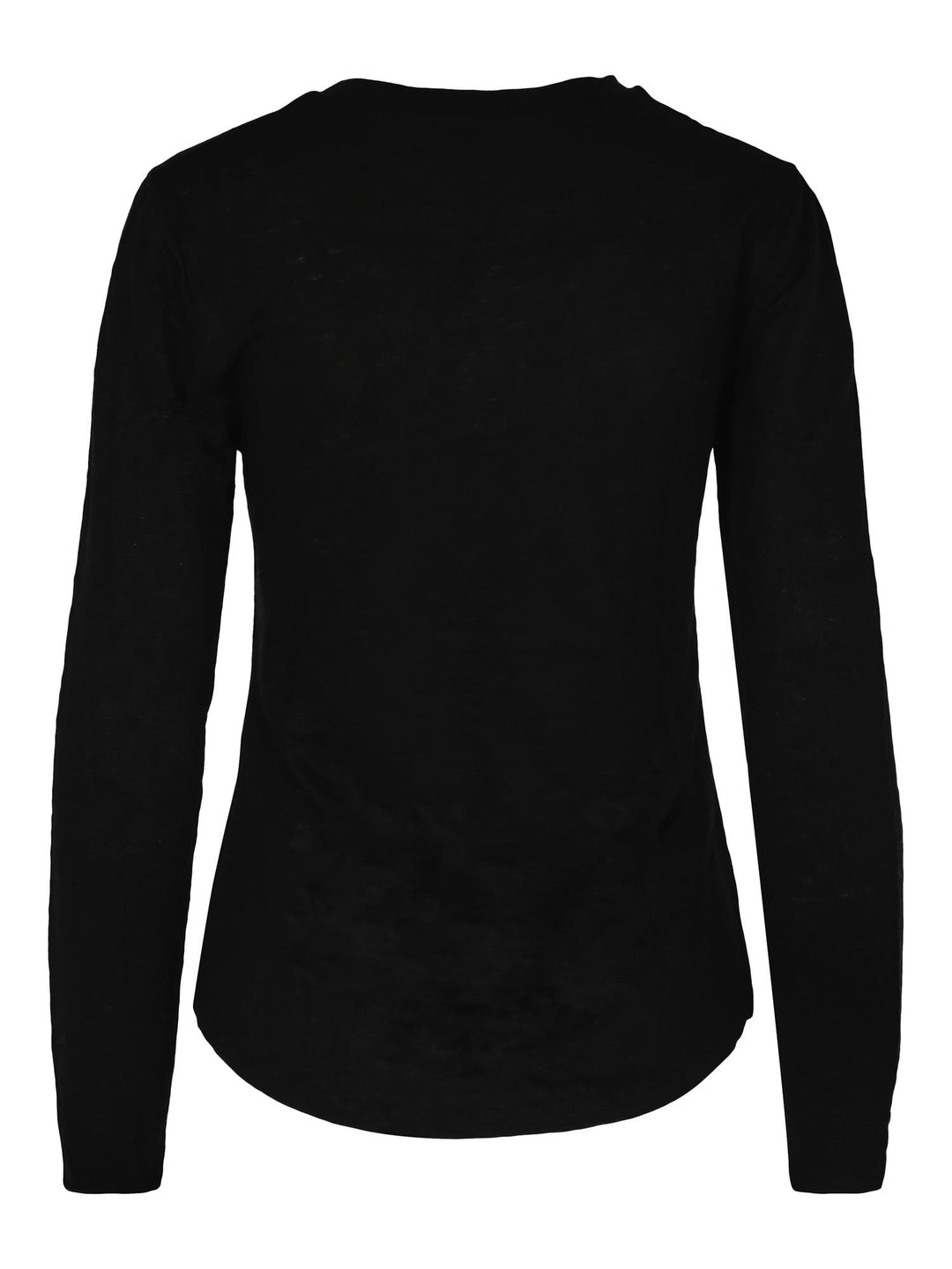 Jacqueline linen long sleeve Black