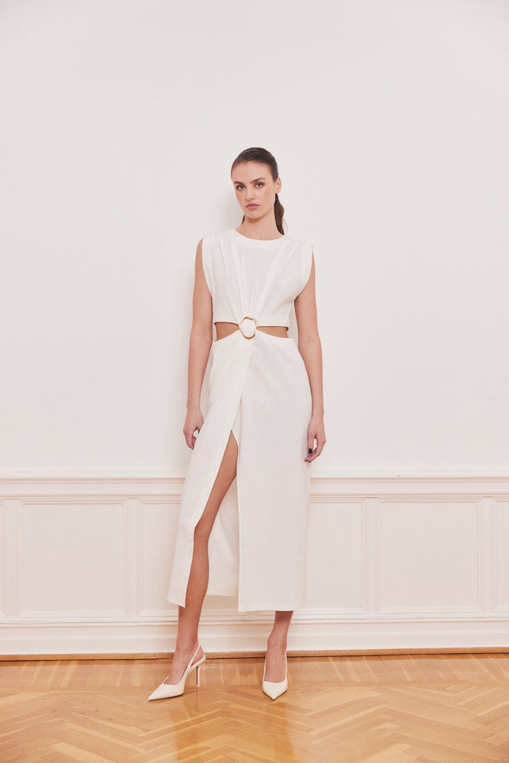 Riviera dress  Offwhite