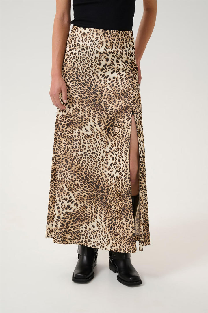 GZLEELO SKIRT  Light Leopard