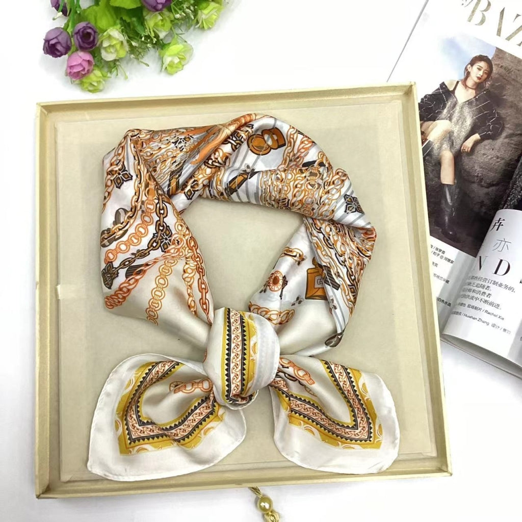 BANDANA SILKE Offwhite