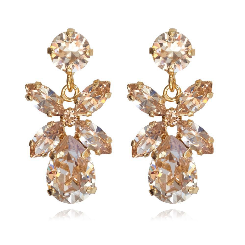 MINI DIONE EARRINGS GOLD Silk