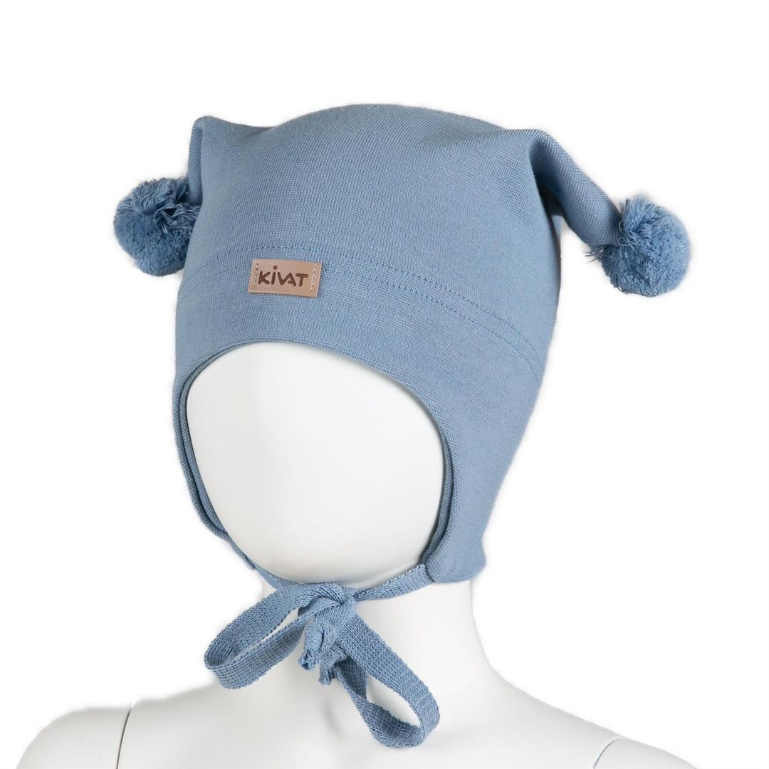 WINDPROOF HAT KIVAT-LOGO Lyseblå