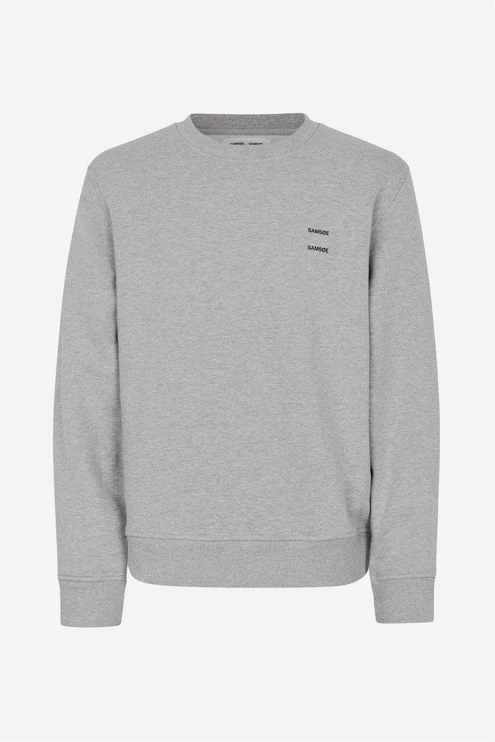 Joel crew neck 11414  Grey Mel.