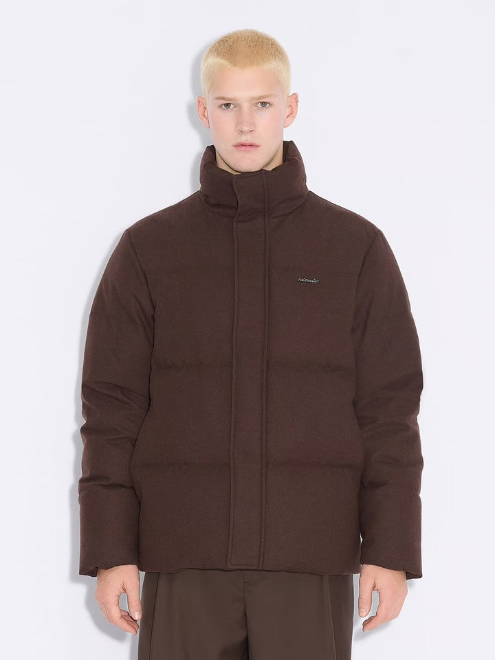 M Tech Wool Down Jacket  Dk. Brown